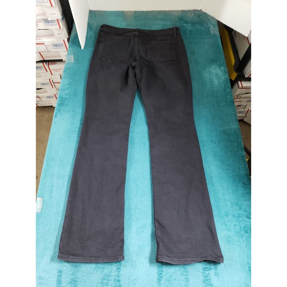 Old Navy Jeans Size 10 Womens Black Stretch Pants Denim Mid Rise Bootcut - Picture 11 of 12